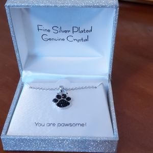 Paw Pendant Necklace